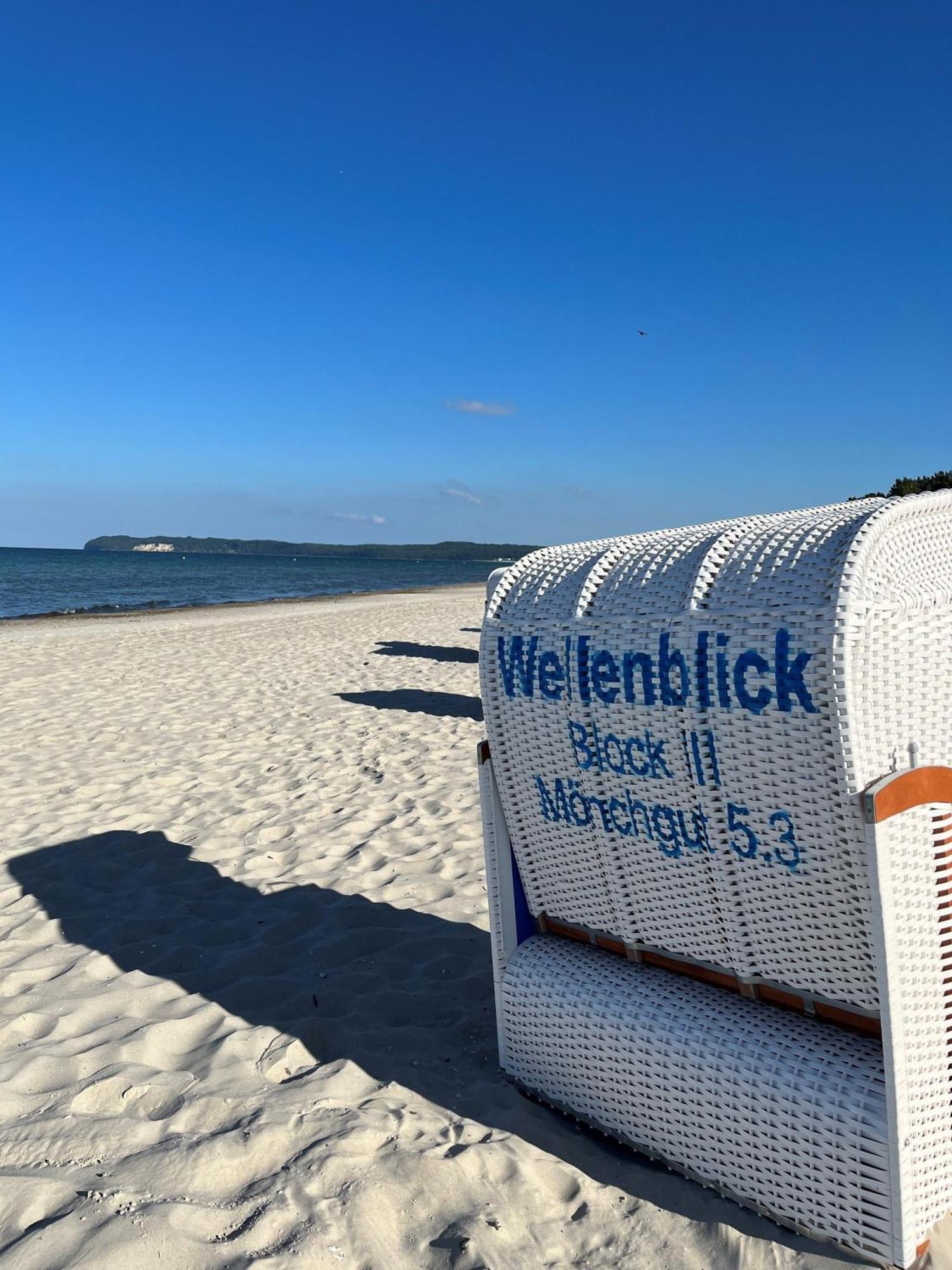Fewo Prora - Wellenblick Inklusive Strandkorb Binz Buitenkant foto