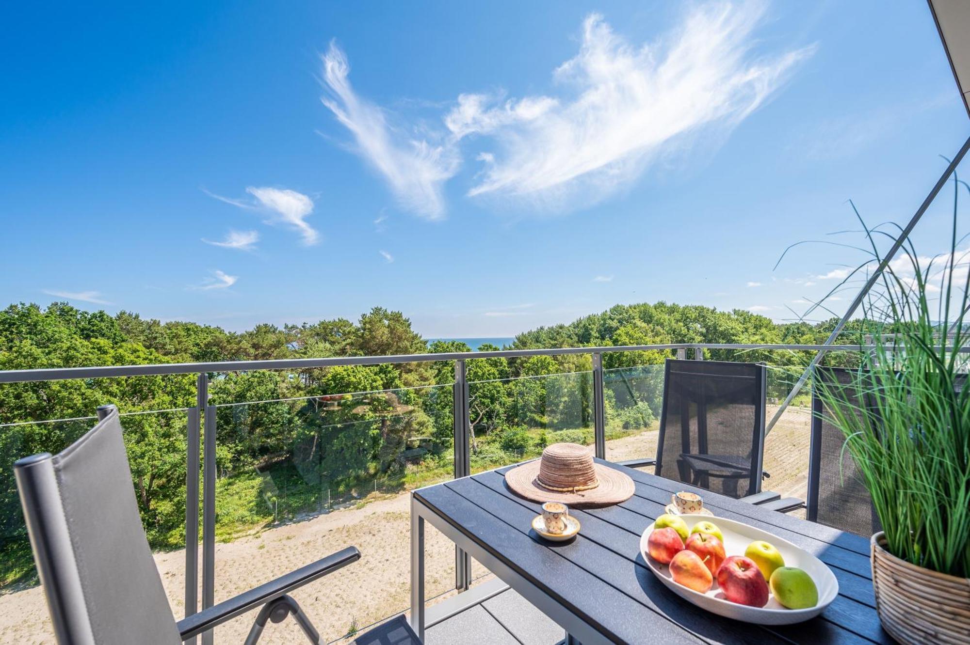 Fewo Prora - Wellenblick Inklusive Strandkorb Binz Buitenkant foto